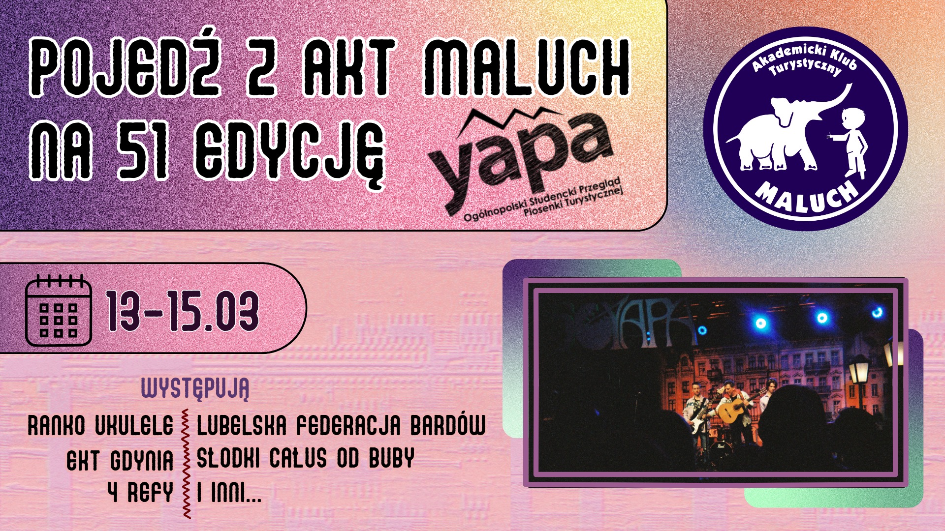 Wyjazd na festiwal YAPA 2026